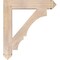 Ekena Millwork Balboa Arts & Crafts Smooth Bracket, Douglas Fir, 5 1/2"W x 34"D x 38"H BKT06X34X38BOA03SDF - alternate 3